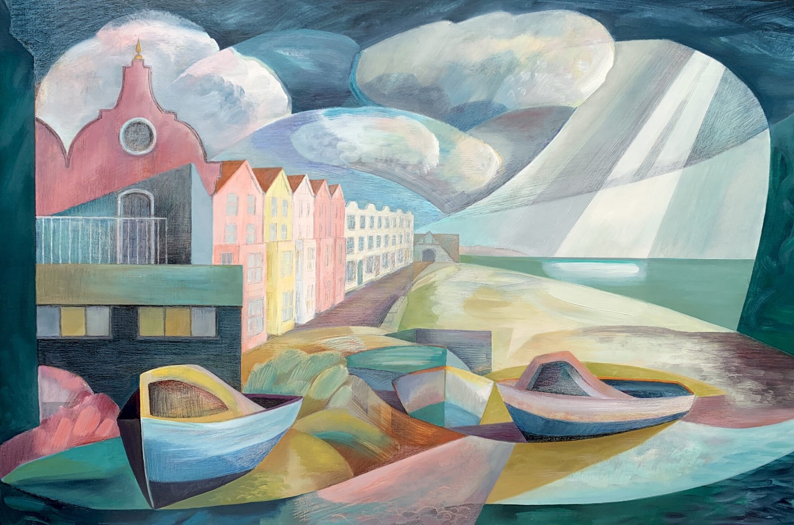 Lindsey Hambleton Aldeburgh painting