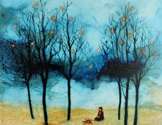 Daniel Ablitt original painting Meditation