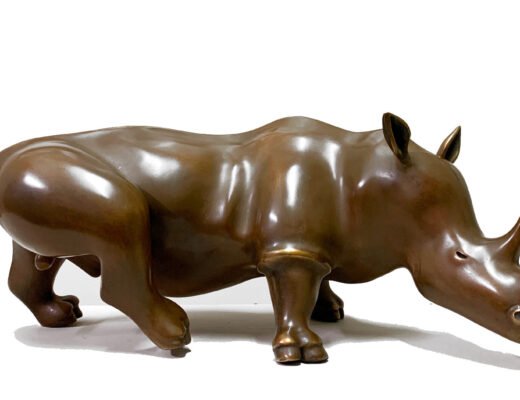 Neil Mason rhino sculpture