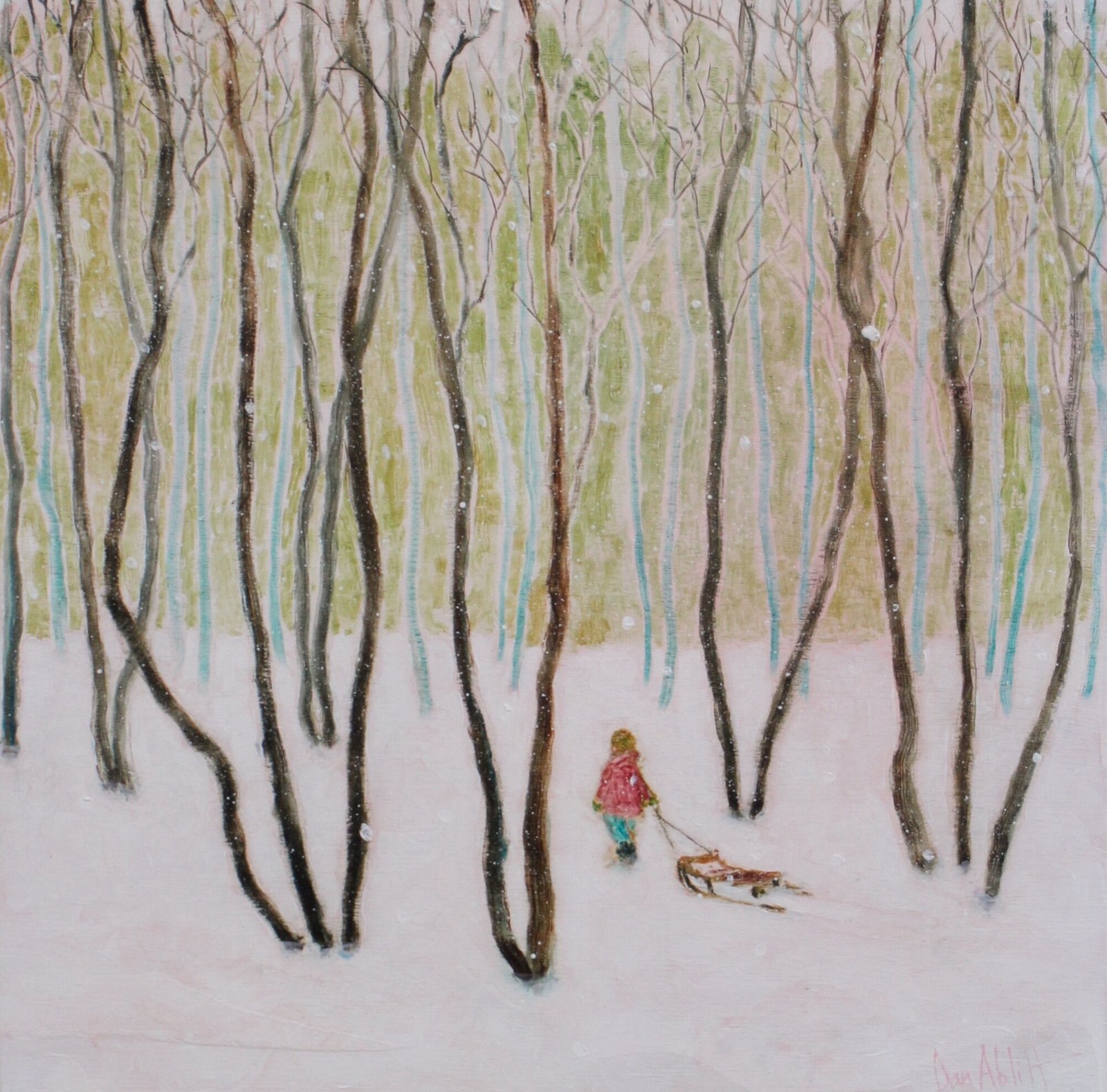 Daniel Ablitt | A Good Day 1 a good day oil on panel 29 x 29 cm 975 1