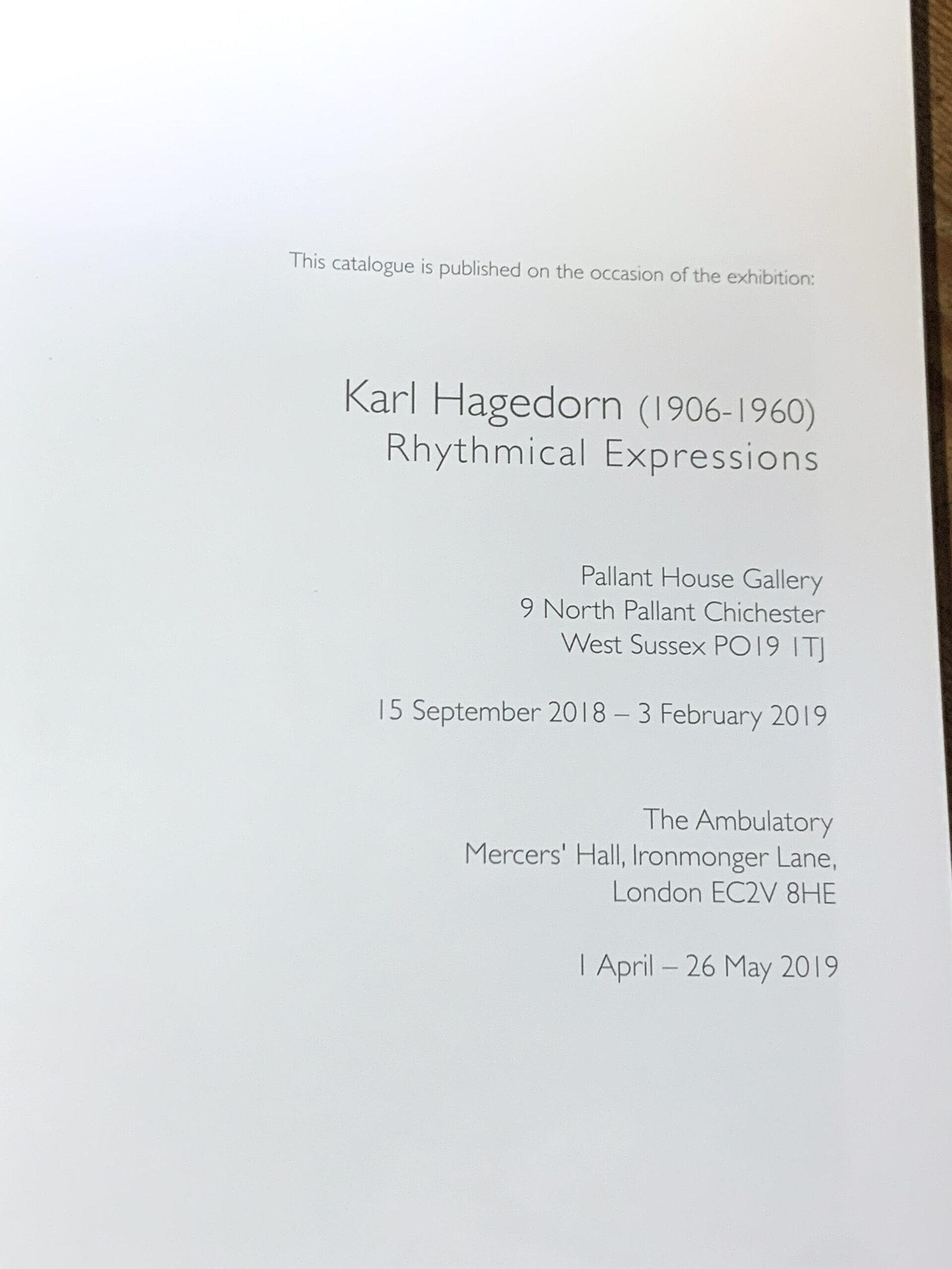 Karl Hagedorn | Rhythmical Expressions | Pallant House 4 Karl Hagedorn | Rhythmical Expressions | Pallant House - Image 4
