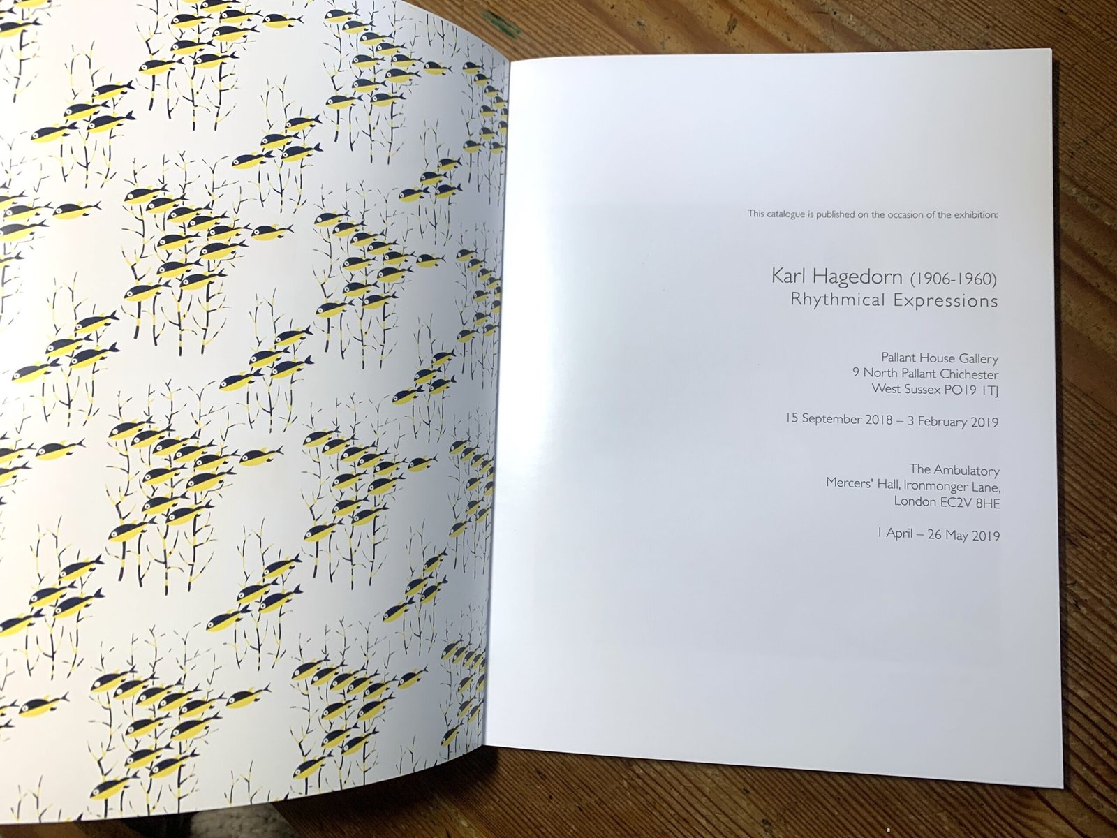 Karl Hagedorn | Rhythmical Expressions | Pallant House 3 Karl Hagedorn Pallant House book