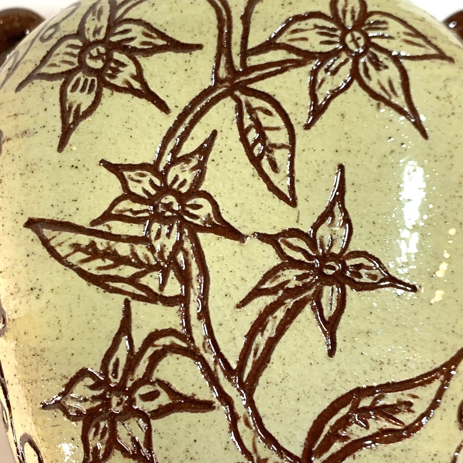 Matt Grimmitt | Sgraffito Bottle-vase 7 Matt Grimmit pottery