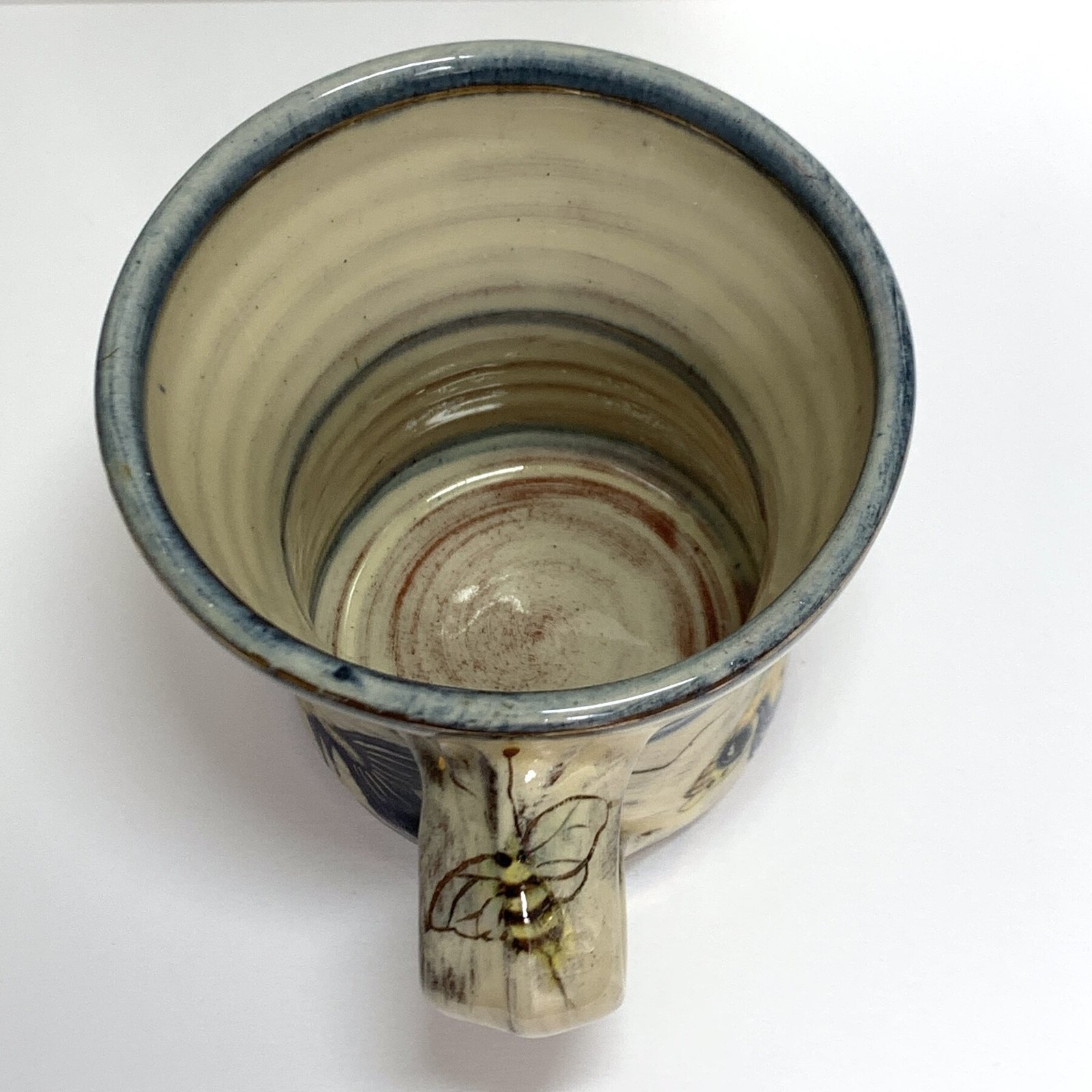 Nick Chapman | Two Nature Themed Mugs | Devon 1990s 15 Nick Chapman pottery