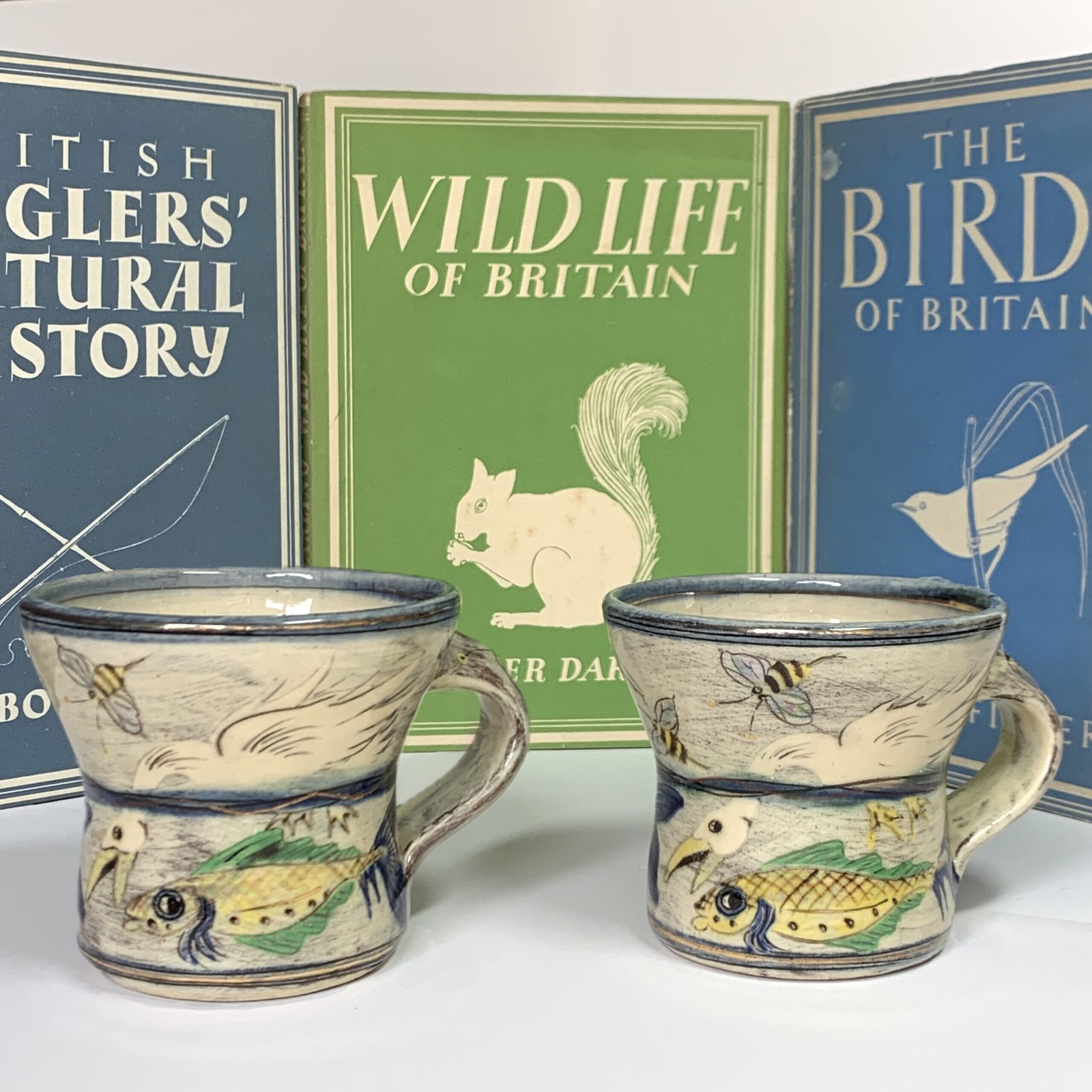 Nick Chapman | Two Nature Themed Mugs | Devon 1990s 10 Nick Chapman | Two Nature Themed Mugs | Devon 1990s - Image 10